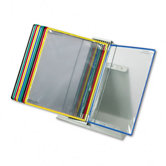 Foldfive Desk Unit with Display Pockets, 10 Pockets