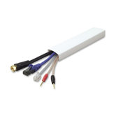 Hideaway Cord Concealer, 8', White