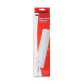 Tunnel Cable Organizer, Desk/Wall Mountable, Beige