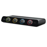 Soho Desktop Kvm Switch with Cables, 4-Port, Usb