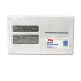 Double Window Tax Form Envelope / Continuous W-2 Forms, 24/Pack