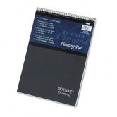 Docket Diamond Top-Wire Planning Pad, Legal Rule, 60 Sheets