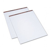 Easel Pads, Unruled, 50-Sheet Pads, 2 Pads/Carton