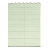 Gregg Steno Books, 6 x 9, Green Tint,  60-Sheet Pads/Pack