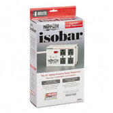 Isobar Surge Suppressor, Metal, 4 Outlet, 6Ft Cord, 3330 Joules