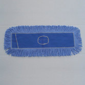 24" x 5" Looped End Dust Mop Head in Blue