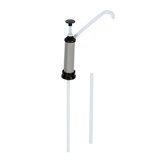 Plastic Drum Pump with Pail Adapter in Black