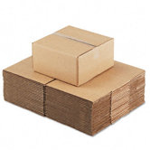 Corrugated Kraft Fixed-Depth Shipping Carton, 25/Bundle