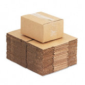 Corrugated Kraft Fixed-Depth Shipping Carton, 25/Bundle