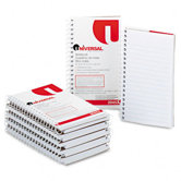Wirebound Memo Book, 12 50-Sheet Pads/Pack