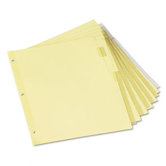 Economical Insertable Index, 6 Sets/Pack
