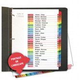 Table Of Contents Dividers, 26/Set