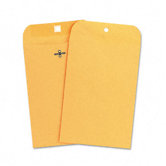 Kraft Clasp Envelope, 100/Box