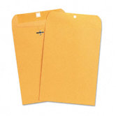 Kraft Clasp Envelope, 100/Box