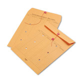 Light Brown Kraft String & Button Interoffice Envelope, 100/Box