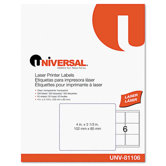 Laser Printer Permanent Labels, 300/Box