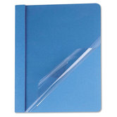 Clear Front Report Cover, Tang Fasteners, Letter Size, 25/Box