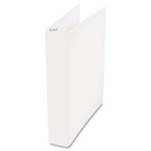PVC Free D-Ring Binder, Heavy Paper/Index Stock, 2" Capacity, White