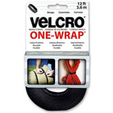 Get A Grip Velcro, 3/4"x12', Black