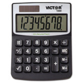 Solar/Battery Minidesk Calculator, 8-Digit Display