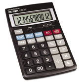 Antimicrobial Desktop Calculator, 12-Digit Lcd