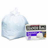 Handi-Bag Handi-Bag Super Value Pack, 8 Gallon, .55 Mil, 21-1/2 X 24, 130/Box