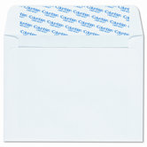 Invitation Envelopes with Grip-Seal, 4-3/8x5-3/4, White, 100/box