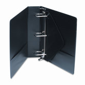 D-Ring Vinyl View Binder, 2in Capacity