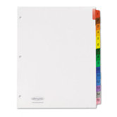 Multi-Dex Index, 15-Tab, Labeled 1-15, Letter (Set of 15)