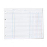 Accounting, 9-1/4 X 11-7/8, 100 Loose Sheets/Pack