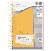 Academie Wirebound Sketch Diary, 9 x 6, White, 70 Pages