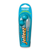 Ear Buds, 3.5mm Plug, 3' Rubber Cord, Blue