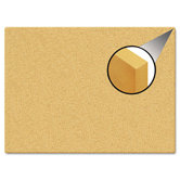 Canvas Cork Board, 35 X 23, Unframed Cork