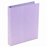Proformance Crocodile Embossed Ring Binder, 1" Capacity