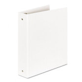Elements Eco-Friendly Round Ring Binder, 1-1/2in Capacity, White