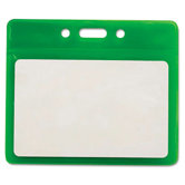 Advantus Reflective Badge Holders, Vertical, 3 1/2" X 2 1/2", 25/Pack