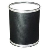 Budget Vinyl Round Wastebasket