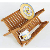 Bamboo Folding Dish rack