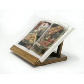 Bamboo / Acrylic Cook Book Holder