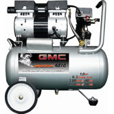 GMC SYCLONE 6310 Ultra Quiet  & Oil-Free Air Compressor