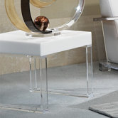 Contempo Acrylic End Table