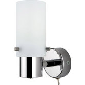 Wandleuchte Jenny in Chrom poliert