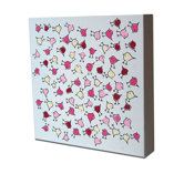 Lotsa Random Birdies Original Canvas Painting