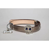 Skull Collar in Antique Brass