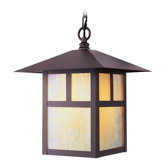 Montclair Mission  Outdoor Hanging Lantern in Bronze