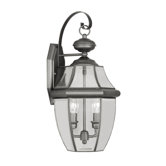 Monterey Outdoor Wall Lantern in Black