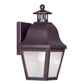 Amwell  Outdoor Wall Lantern in Bronze
