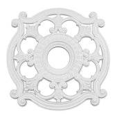 Ceiling Medallion in White