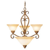 Bristo 3 Light Chandelier