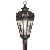 Berkshire Outdoor Post Lantern in Bronze